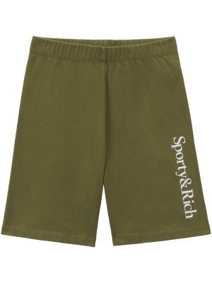 

Serif logo-print shorts, Sporty & Rich Serif logo-print shorts