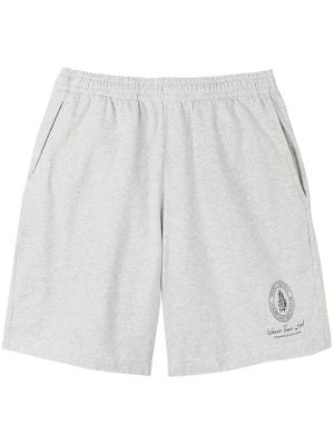 

Slogan-print cotton running shorts, Sporty & Rich Slogan-print cotton running shorts