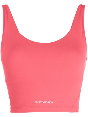 

N.03 cropped tank top, Sporty & Rich N.03 cropped tank top