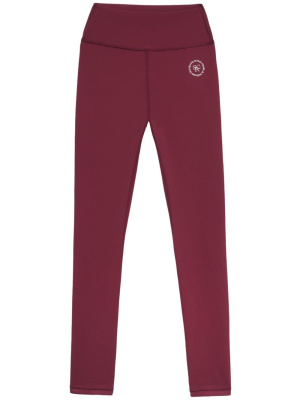 

Logo-print high-waisted leggings, Sporty & Rich Logo-print high-waisted leggings