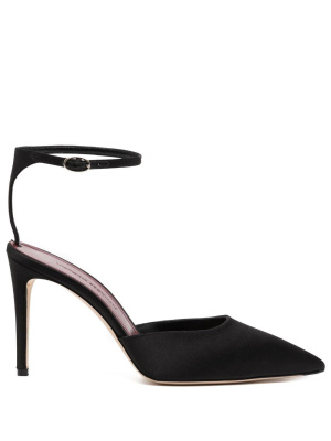 

105mm pointed leather sandals, Victoria Beckham 105mm pointed leather sandals