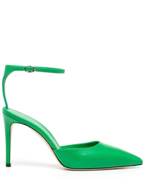

100mm pointed leather pumps, Victoria Beckham 100mm pointed leather pumps