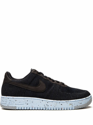 

Air Force 1 Crater Flyknit "Black/Black/Chambray Blue" sneakers, Nike Air Force 1 Crater Flyknit "Black/Black/Chambray Blue" sneakers