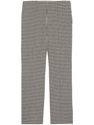 

Gingham-print cropped trousers, Gucci Gingham-print cropped trousers