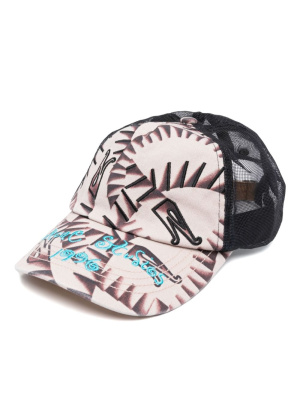 

Logo-embroidered abstract-pattern mesh cap, Acne Studios Logo-embroidered abstract-pattern mesh cap