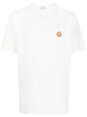 

Logo-appliqué cotton T-shirt, Moncler Logo-appliqué cotton T-shirt