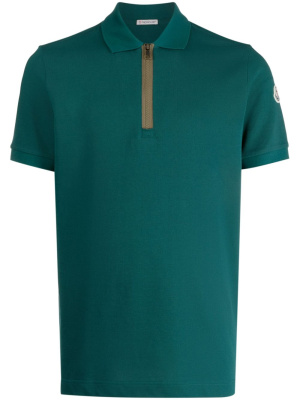 

Logo-patch cotton polo shirt, Moncler Logo-patch cotton polo shirt