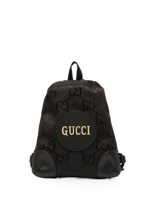 

GG supreme drawstring backpack, Gucci GG supreme drawstring backpack