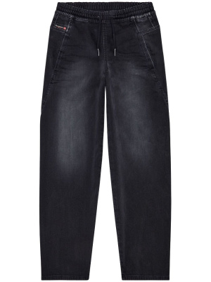 

Drawstring-waist cropped jeans, Diesel Drawstring-waist cropped jeans