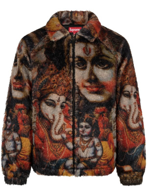 

Ganesh printed faux-fur jacket, Supreme Ganesh printed faux-fur jacket