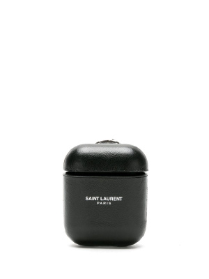 

Logo embossed AirPods case, Saint Laurent Logo embossed AirPods case