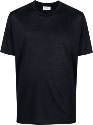 

Crew neck cotton T-shirt, Saint Laurent Crew neck cotton T-shirt
