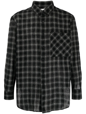 

Checked flannel shirt, Saint Laurent Checked flannel shirt