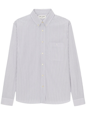 

Striped long-sleeve shirt, Saint Laurent Striped long-sleeve shirt