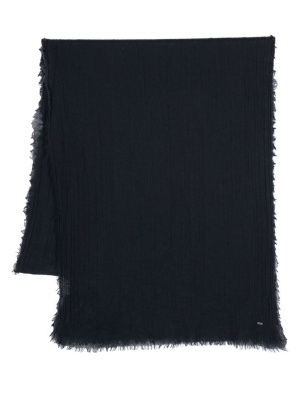 

Frayed-edge detail scarf, Saint Laurent Frayed-edge detail scarf