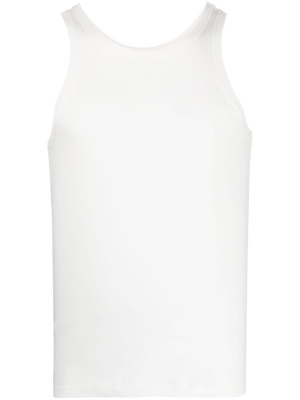 

Sleeveless cotton tank top, Saint Laurent Sleeveless cotton tank top
