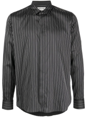 

Striped button-down shirt, Saint Laurent Striped button-down shirt