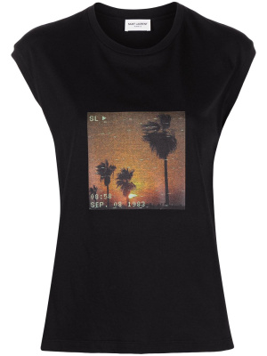 

VHS Sunset T-shirt, Saint Laurent VHS Sunset T-shirt