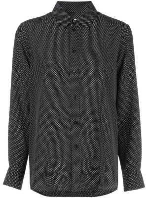 

Polka dot silk shirt, Saint Laurent Polka dot silk shirt