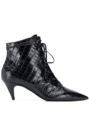 

Kiki lace-up boots, Saint Laurent Kiki lace-up boots