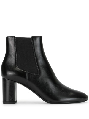 

Mid heel leather upp, Saint Laurent Mid heel leather upp