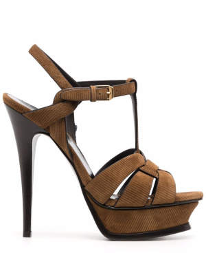 

Tribute platform sandals, Saint Laurent Tribute platform sandals