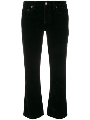 

Cropped fitted jeans, Saint Laurent Cropped fitted jeans
