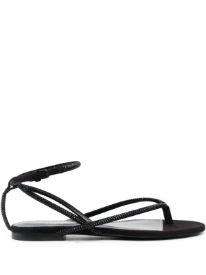 

Jota 05 flat leather sandals, Saint Laurent Jota 05 flat leather sandals