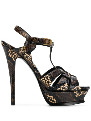 

Tribute 105mm sandals, Saint Laurent Tribute 105mm sandals