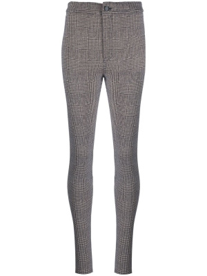 

Check-patterned skinny trousers, Saint Laurent Check-patterned skinny trousers