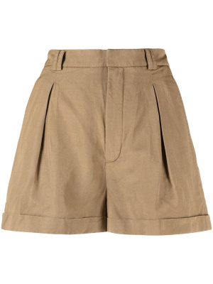 

Pleat-detail casual shorts, Saint Laurent Pleat-detail casual shorts