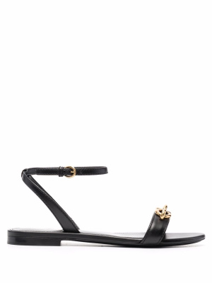 

Le Maillon flat sandals, Saint Laurent Le Maillon flat sandals