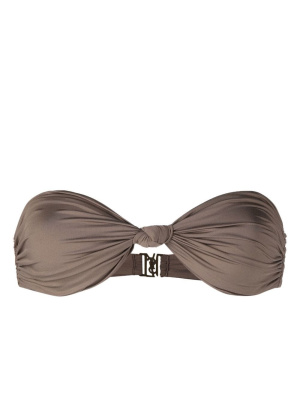 

Knot-detail bikini top, Saint Laurent Knot-detail bikini top