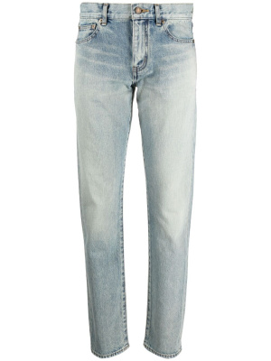 

Mid-rise straight-leg jeans, Saint Laurent Mid-rise straight-leg jeans
