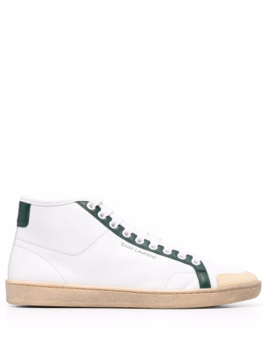 

SL39 high-top lace-up sneakers, Saint Laurent SL39 high-top lace-up sneakers
