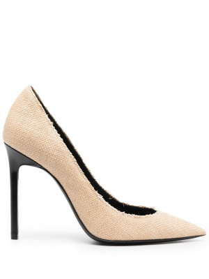 

Anja raffia pumps, Saint Laurent Anja raffia pumps