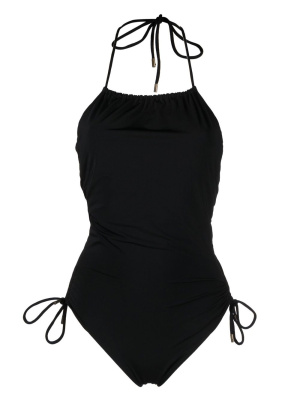

Lace-up detail swimsuit, Saint Laurent Lace-up detail swimsuit