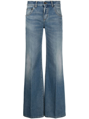 

High-waisted flared jeans, Saint Laurent High-waisted flared jeans