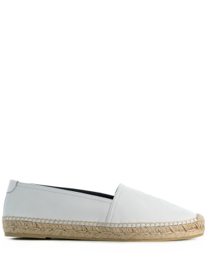 

Monogram embossed espadrilles, Saint Laurent Monogram embossed espadrilles
