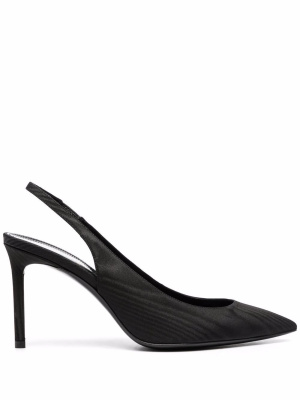 

Pointed-toe slingback pumps, Saint Laurent Pointed-toe slingback pumps