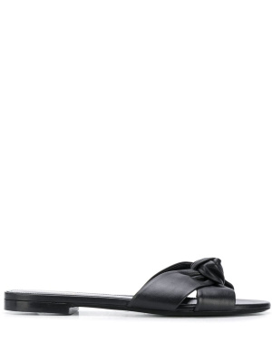 

Biana slip-on sandals, Saint Laurent Biana slip-on sandals