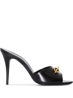 

Le Maillon 95mm heel sandals, Saint Laurent Le Maillon 95mm heel sandals