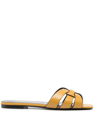 

Tribute flat sandals, Saint Laurent Tribute flat sandals