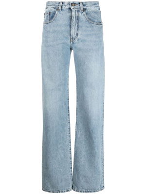 

High-waisted straight-leg jeans, Saint Laurent High-waisted straight-leg jeans