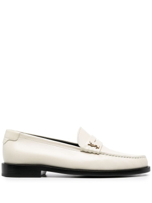 

Monogram-plaque slip-on loafers, Saint Laurent Monogram-plaque slip-on loafers