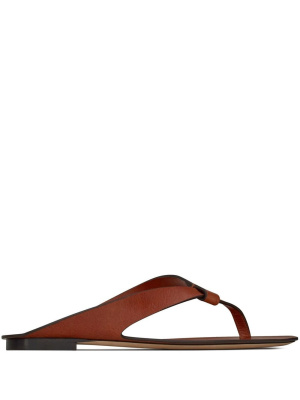

Tower leather sandals, Saint Laurent Tower leather sandals