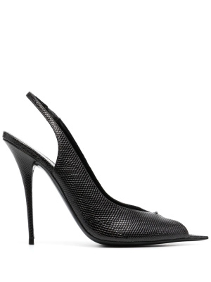 

Lola 110mm slingback pumps, Saint Laurent Lola 110mm slingback pumps