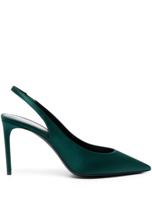 

Zoe 90mm slingback pumps, Saint Laurent Zoe 90mm slingback pumps