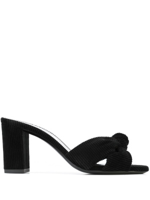 

Knot-detail open-toe sandals, Saint Laurent Knot-detail open-toe sandals