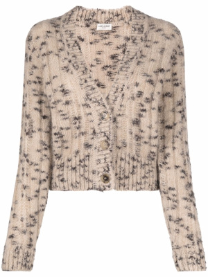 

V-neck button-fastening cardigan, Saint Laurent V-neck button-fastening cardigan